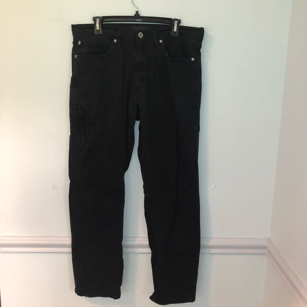Denzin by Levi’s Black 231 Athletic Fit Jeans Size 34